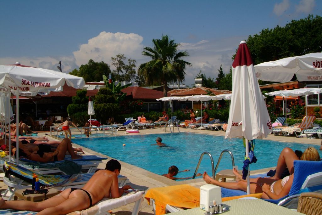 Altinkum Bungalows シダ エクステリア 写真